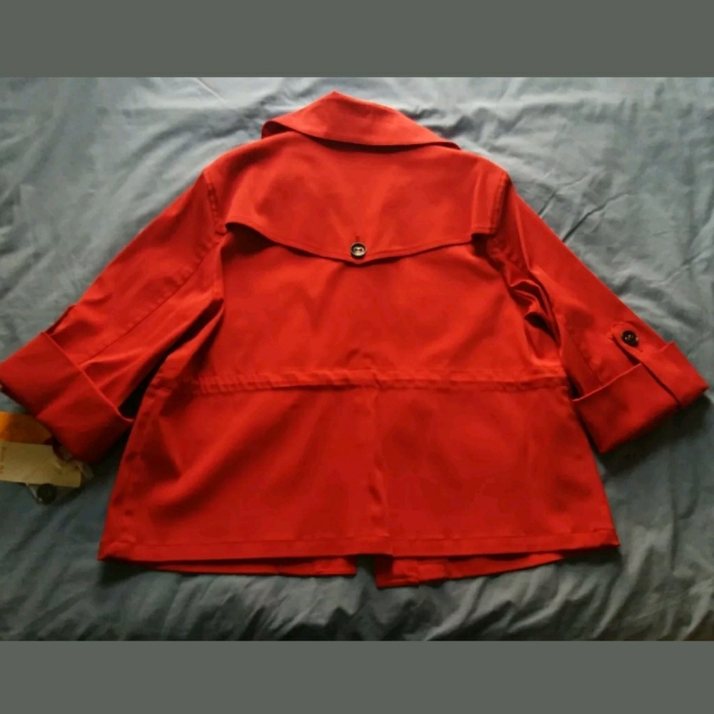 Ruby Rd. Womens Size 14 Red Jacket - Picture 2 of 3